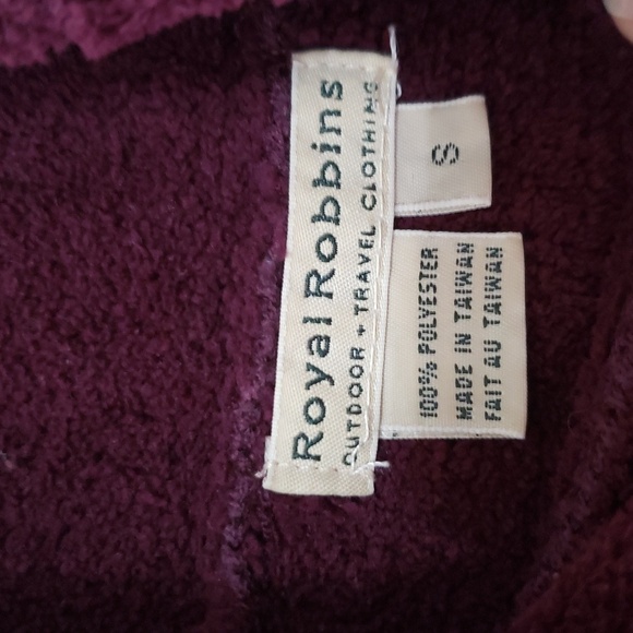 Royal Robbins Women Turtleneck Sweater Small Purple Wine Merlot Outdoor Soft - Picture 8 of 10